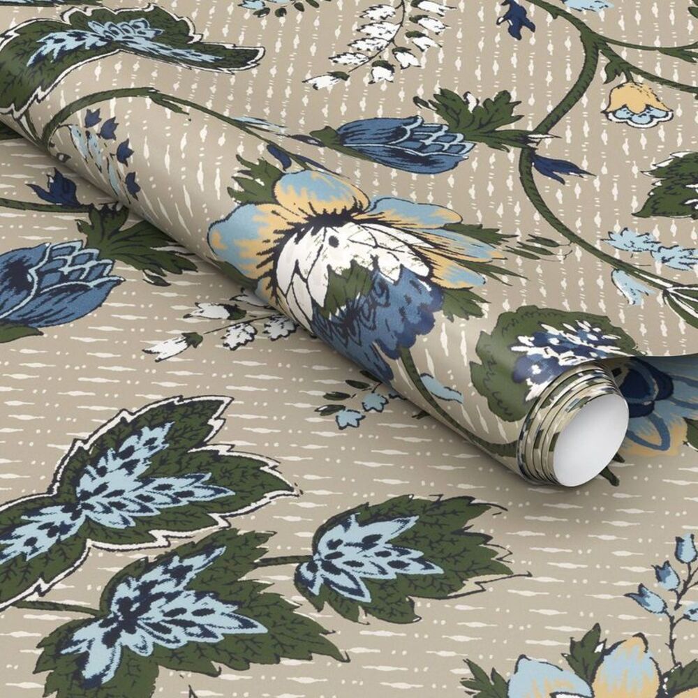 Adelaide Floral Green Peel and Stick Wallpaper - Threshold